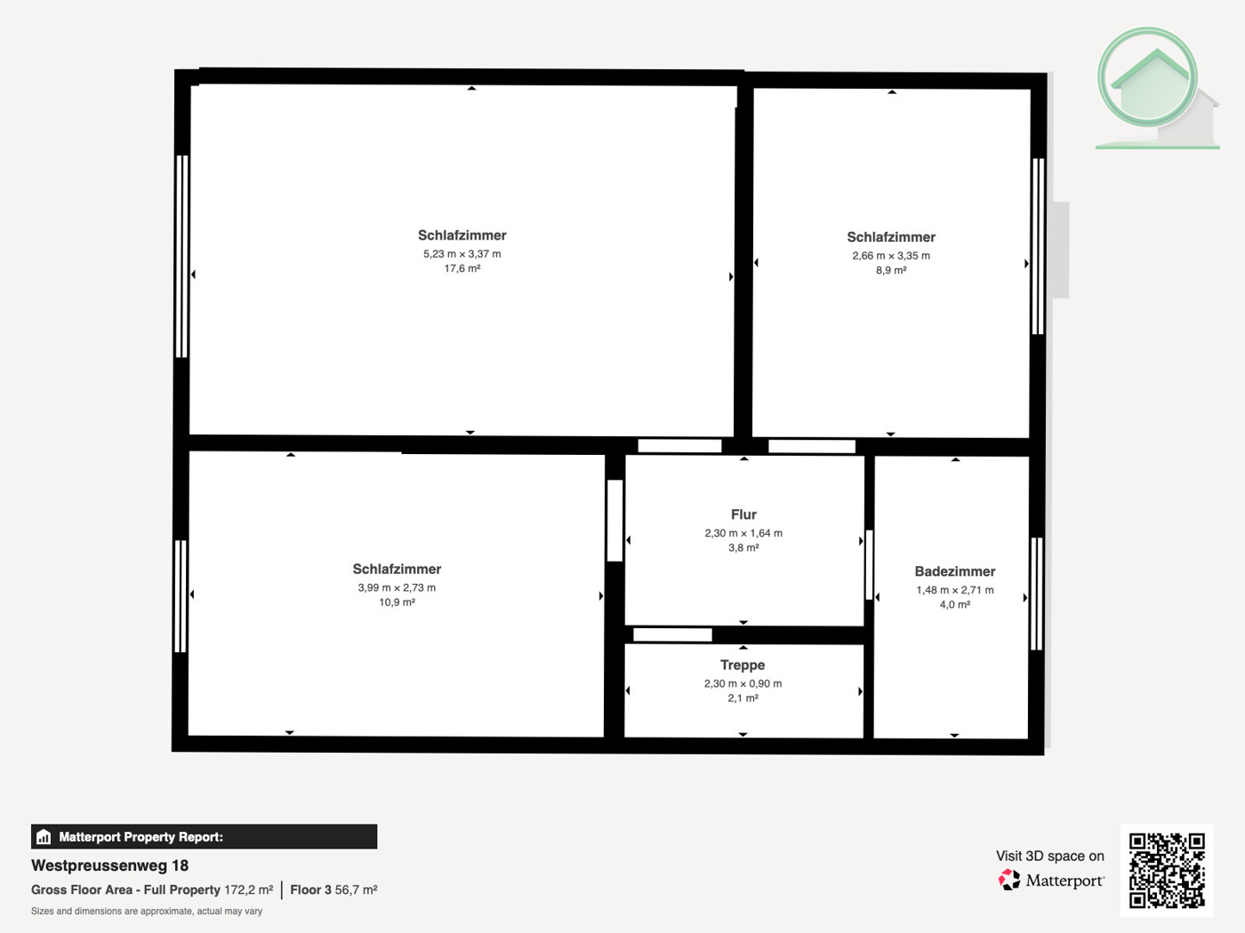 Westpreussenweg 18 - Floor 3