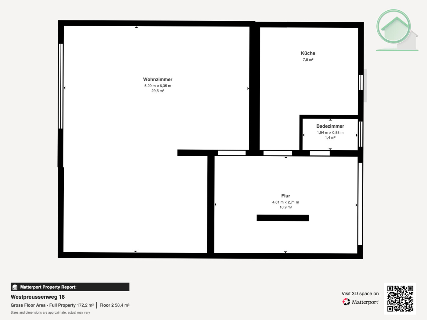 Westpreussenweg 18 - Floor 2