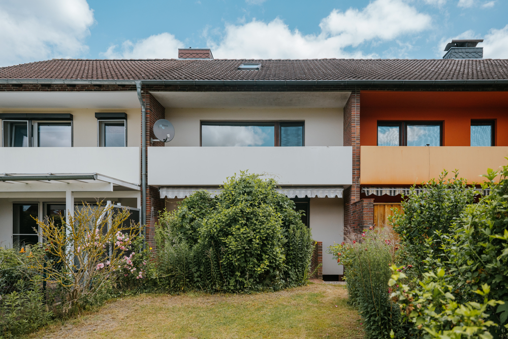 Hausansicht aus dem Garten