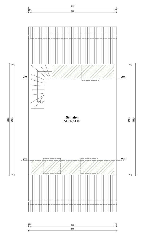 Grundriss Dachgeschoss
