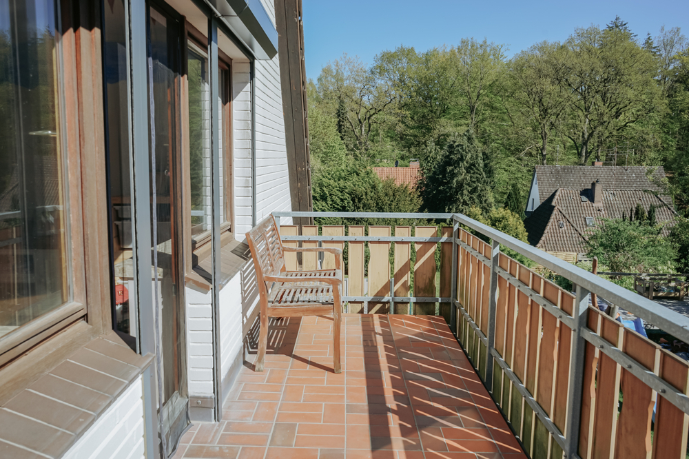 Ausblick Balkon