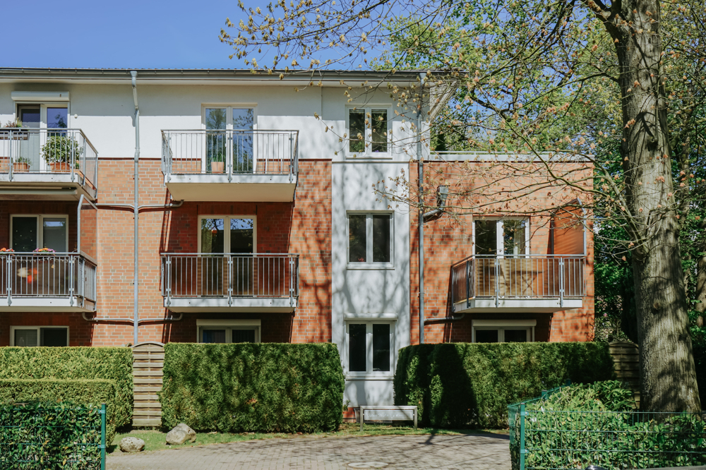 Ansicht von der Straße
