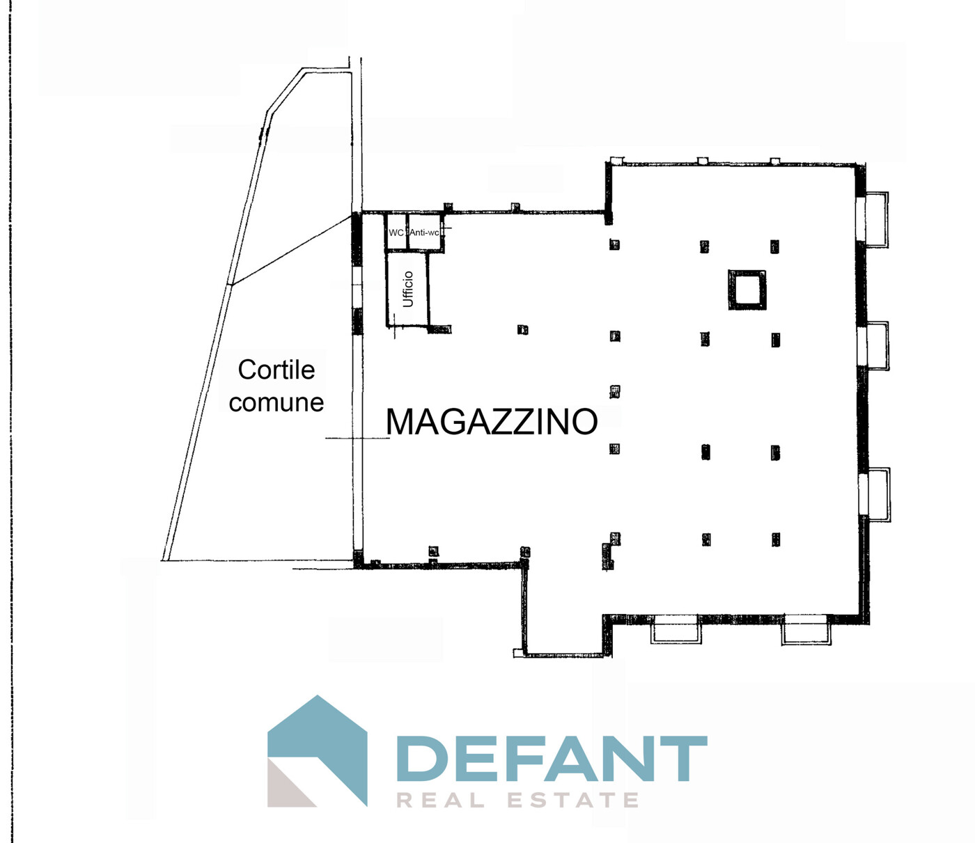 PLANIMETRIA magazzino DRE