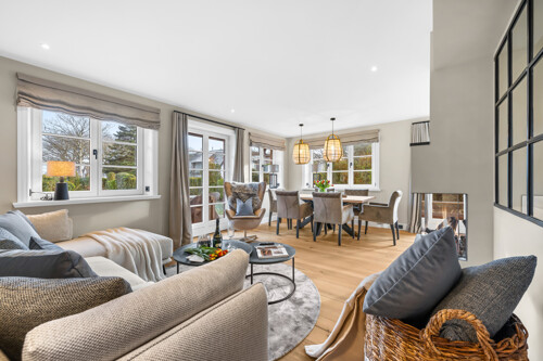 gemütlicher Wohn- und Essbereich