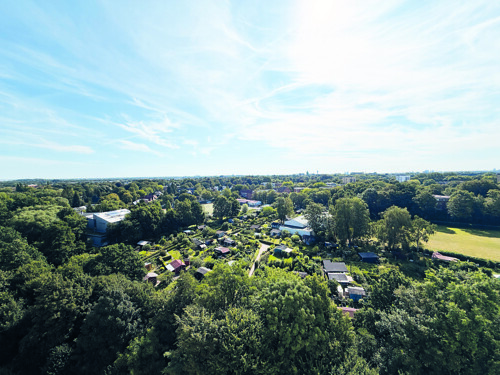 Ausblick aus der Wohnung
