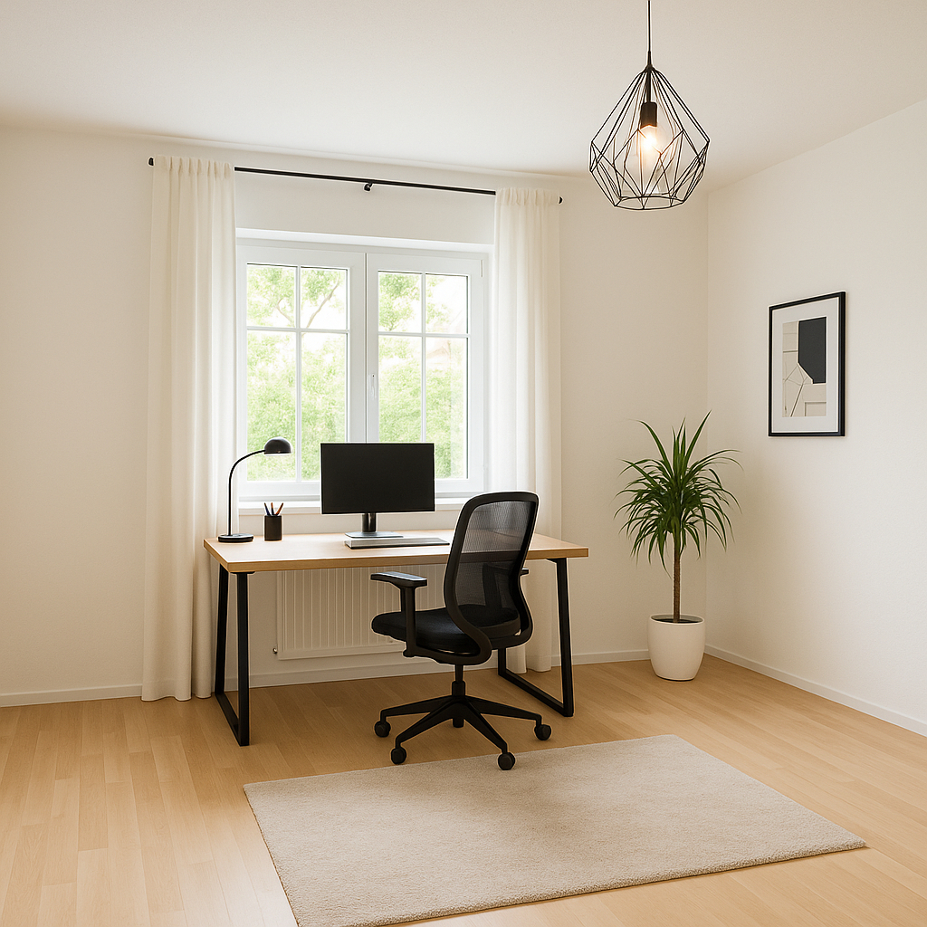 KI-Visualisierung Büro Vorschlag