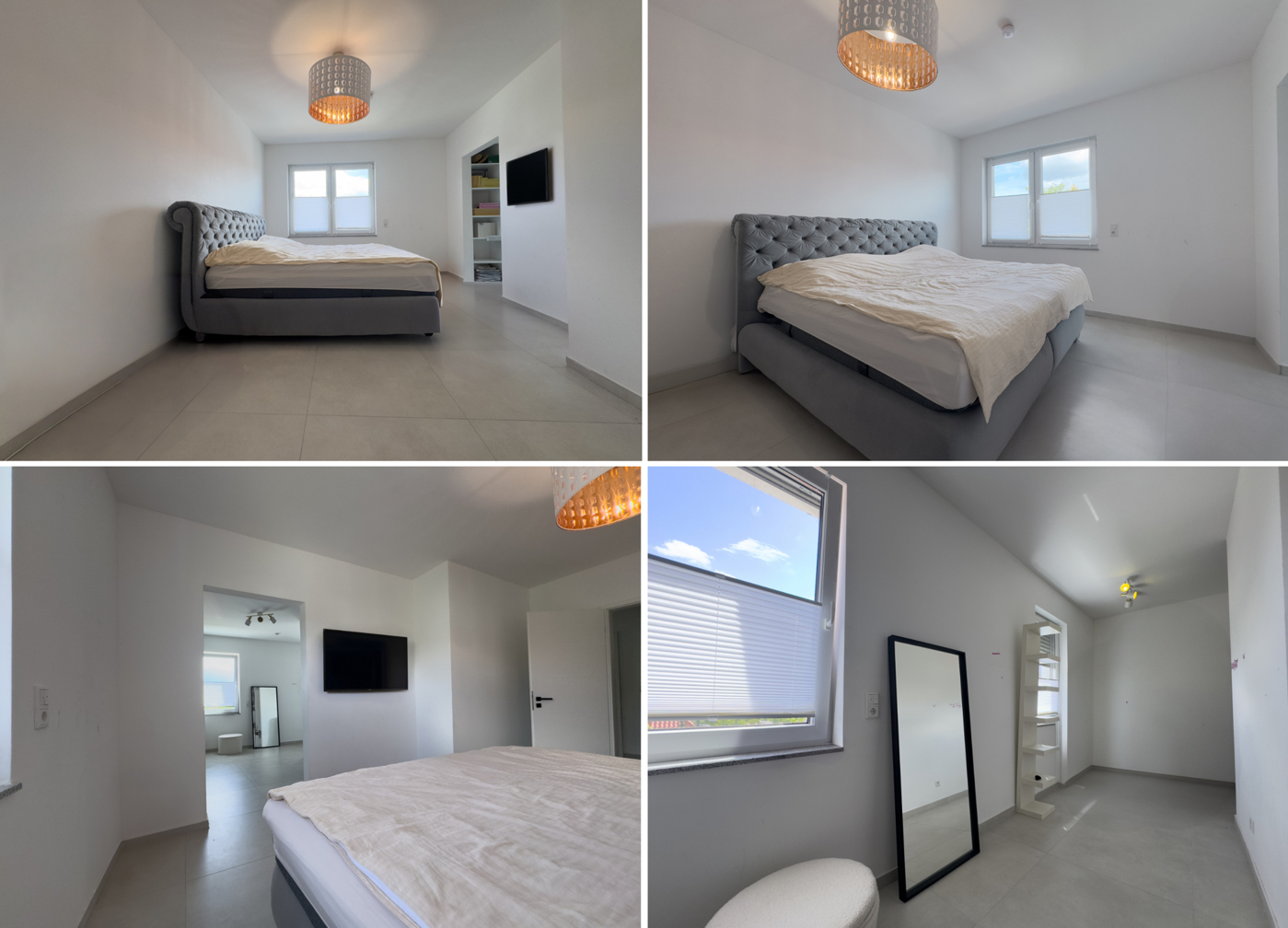 Schlafzimmer mit Ankleide