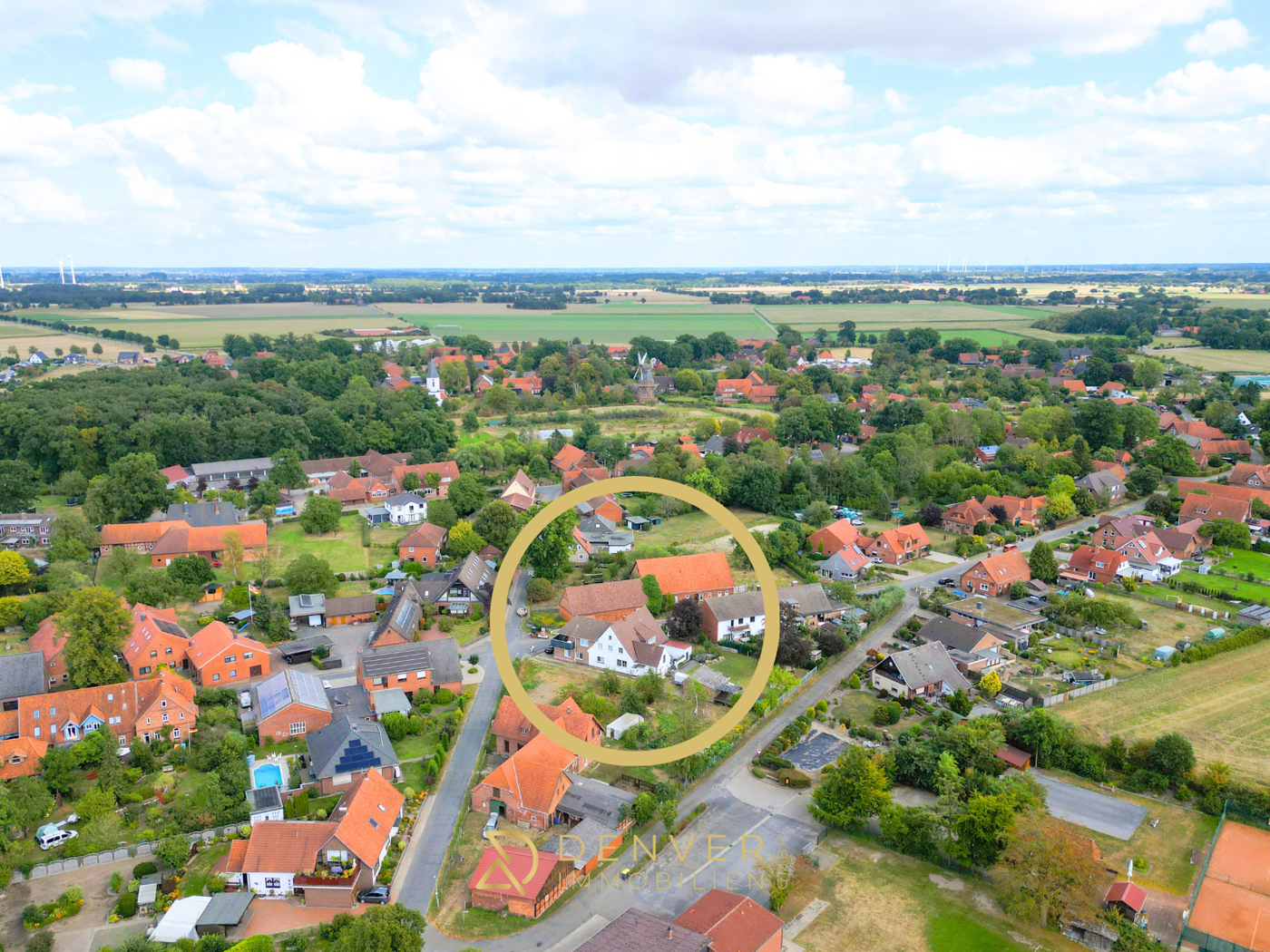 Luftaufnahme Martfeld