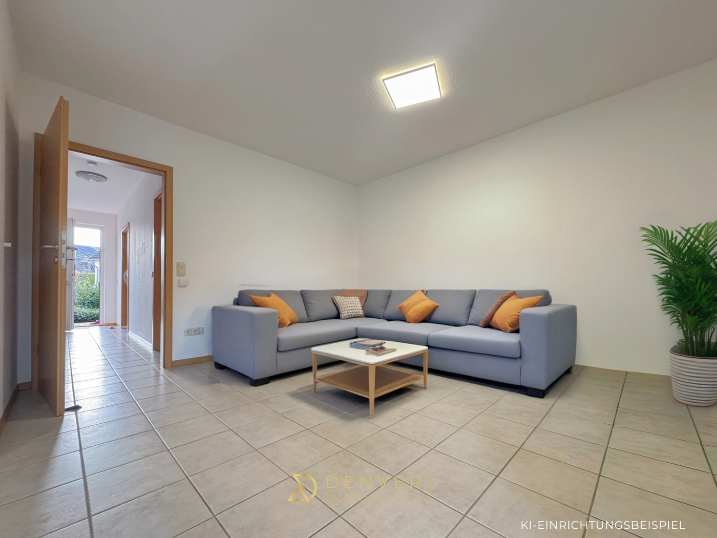 ELW: Wohnzimmer mit KI-Möblierung