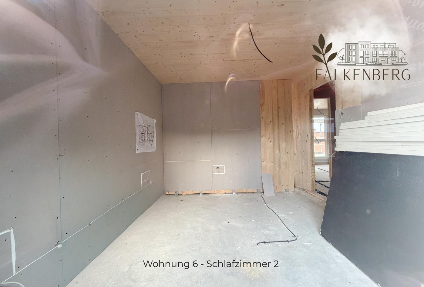 Schlafzimmer 2 mit Balkon