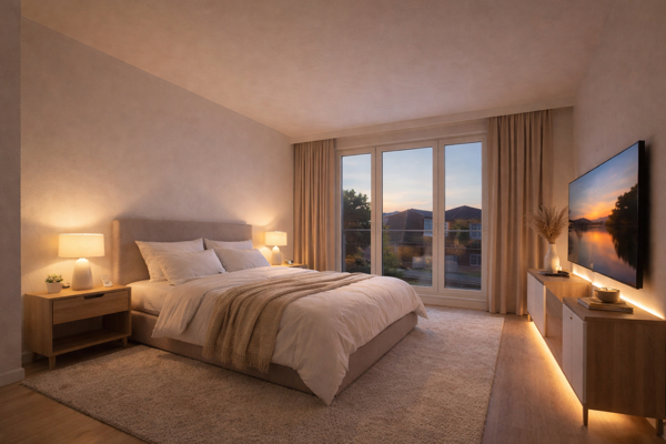 KI Visualisierung Schlafzimmer (Abweichungen möglich)