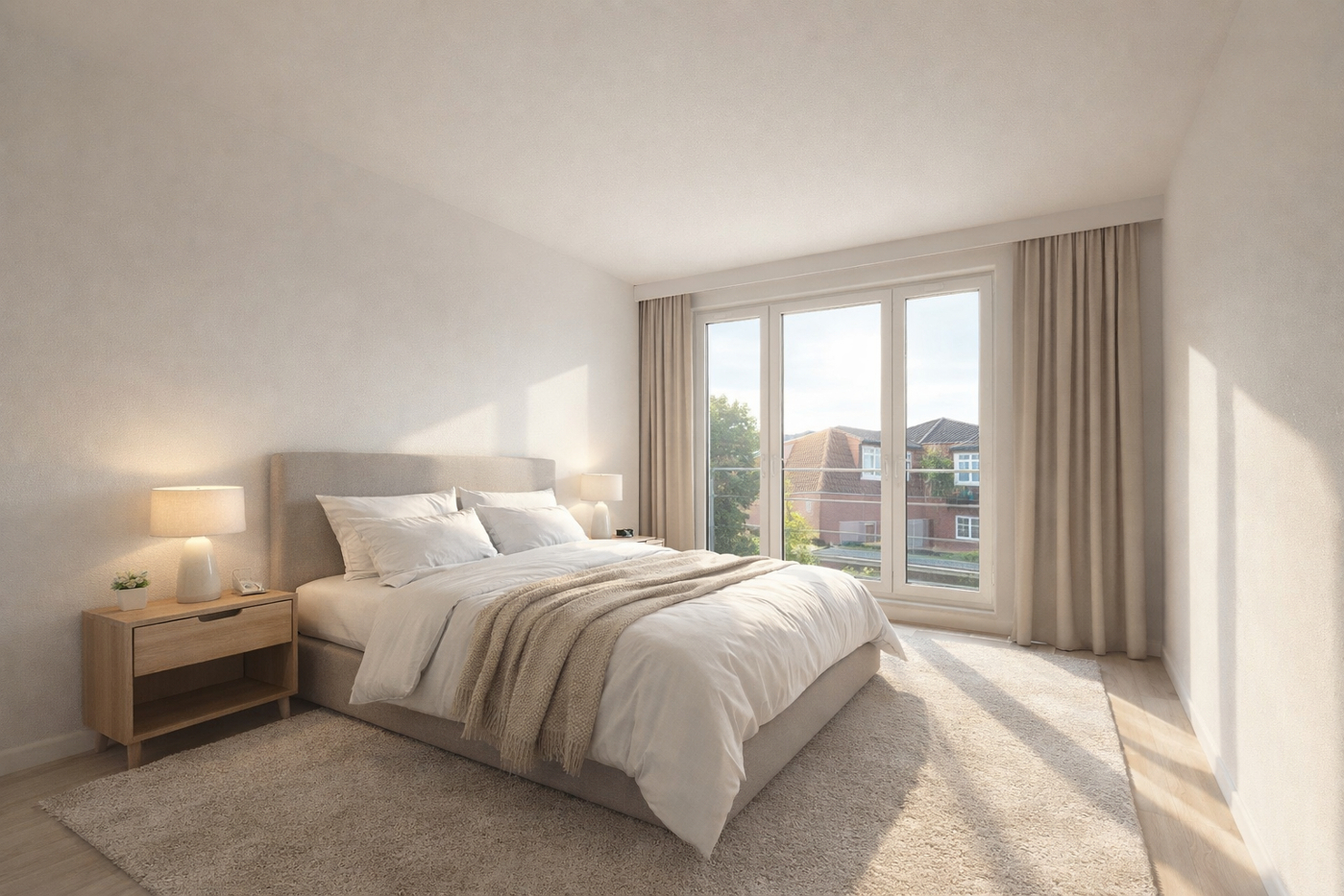 KI Visualisierung Schlafzimmer (Abweichungen möglich)