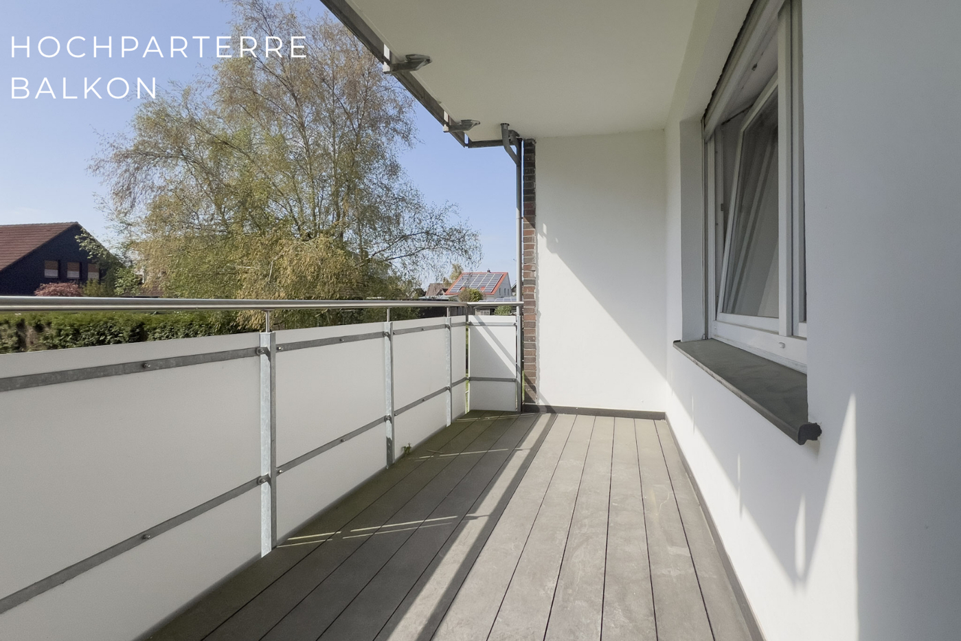 WE7 - Hochparterre Terrasse 