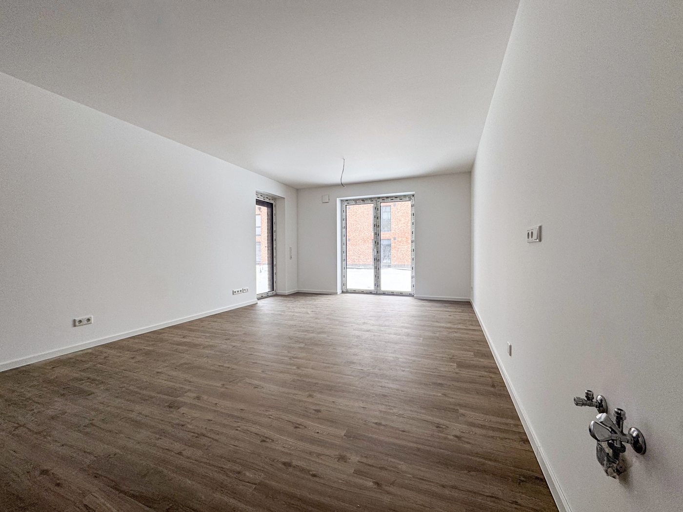 Wohnküche WE 2 mit Terrasse