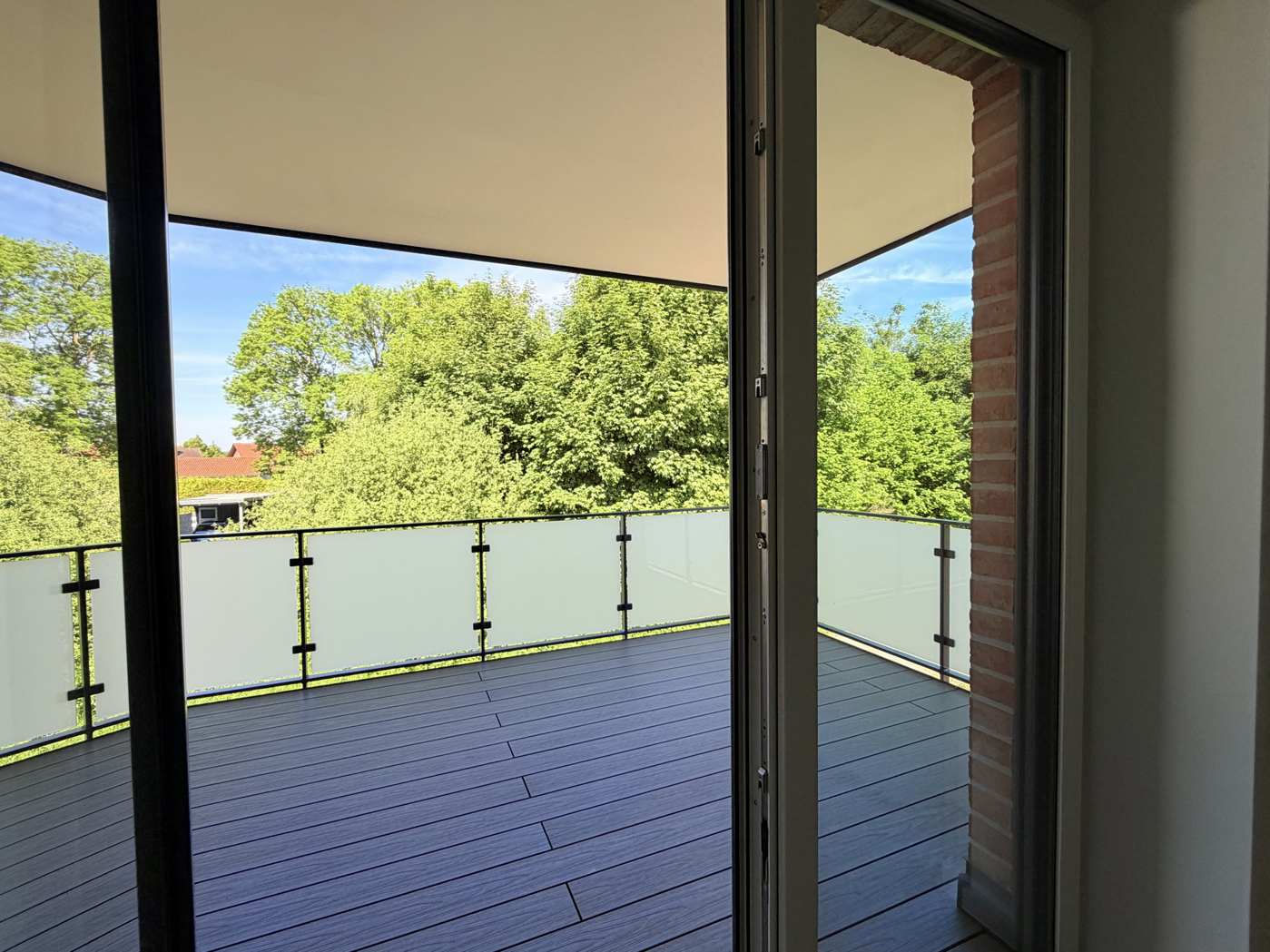 Balkon zur West-Seite