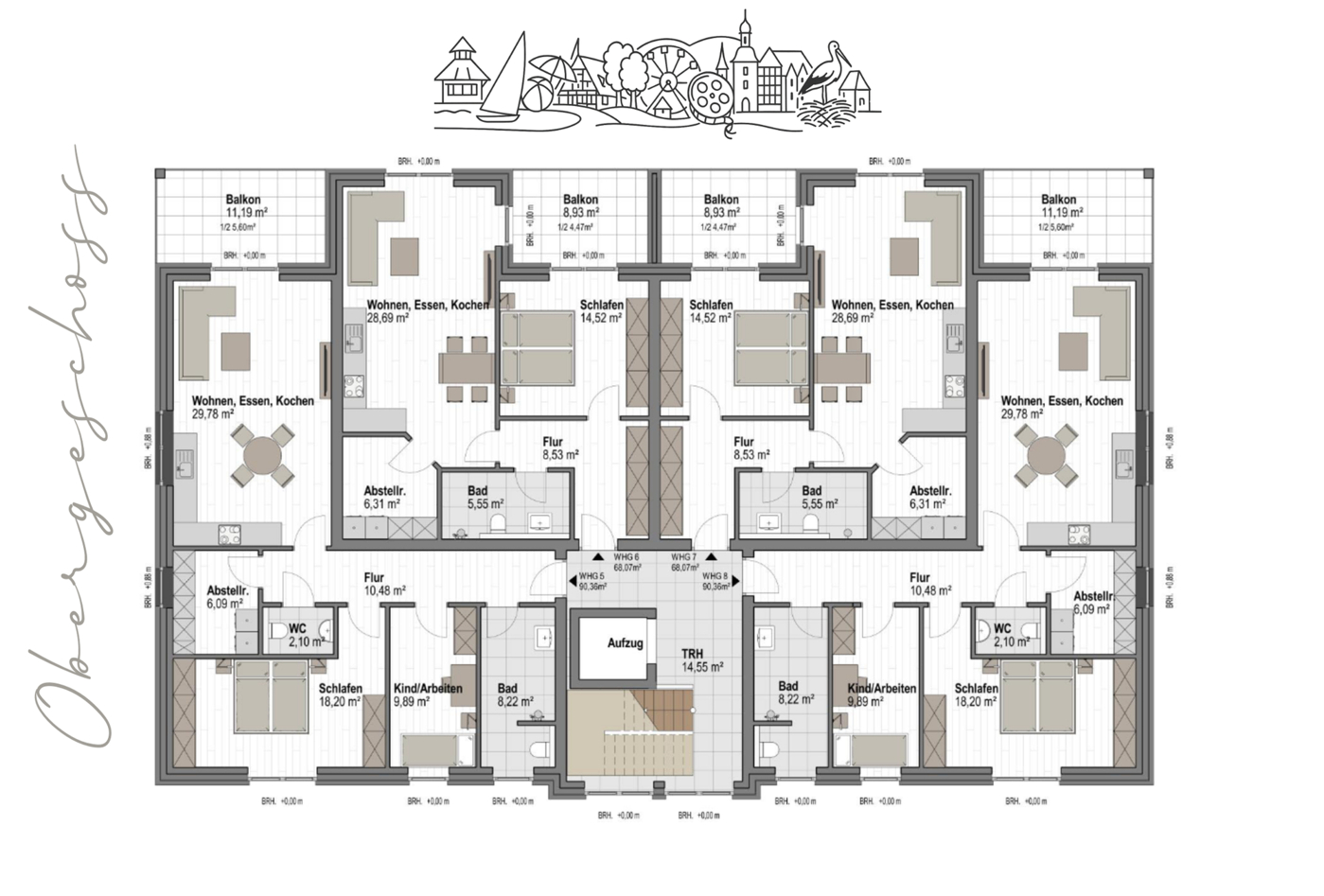 Grundriss Obergeschoss