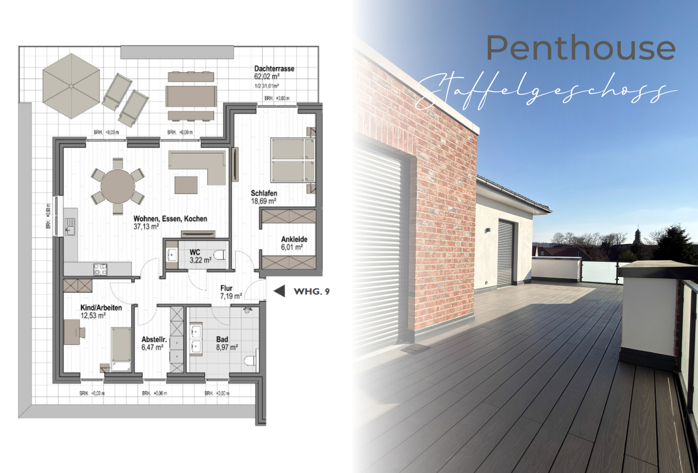 Ihr neues Zuhause: Penthouse der Extraklasse!