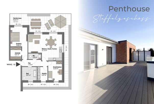 Über den Dächern von Lemförde - exklusive Penthousewohnung!