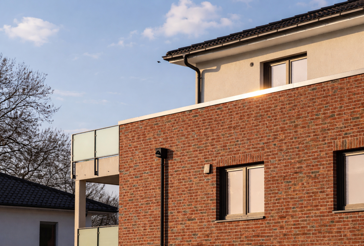  Blick auf Haus 3