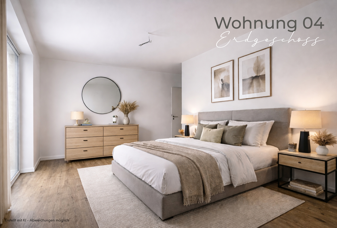 Schlafzimmer Beispiel (KI)