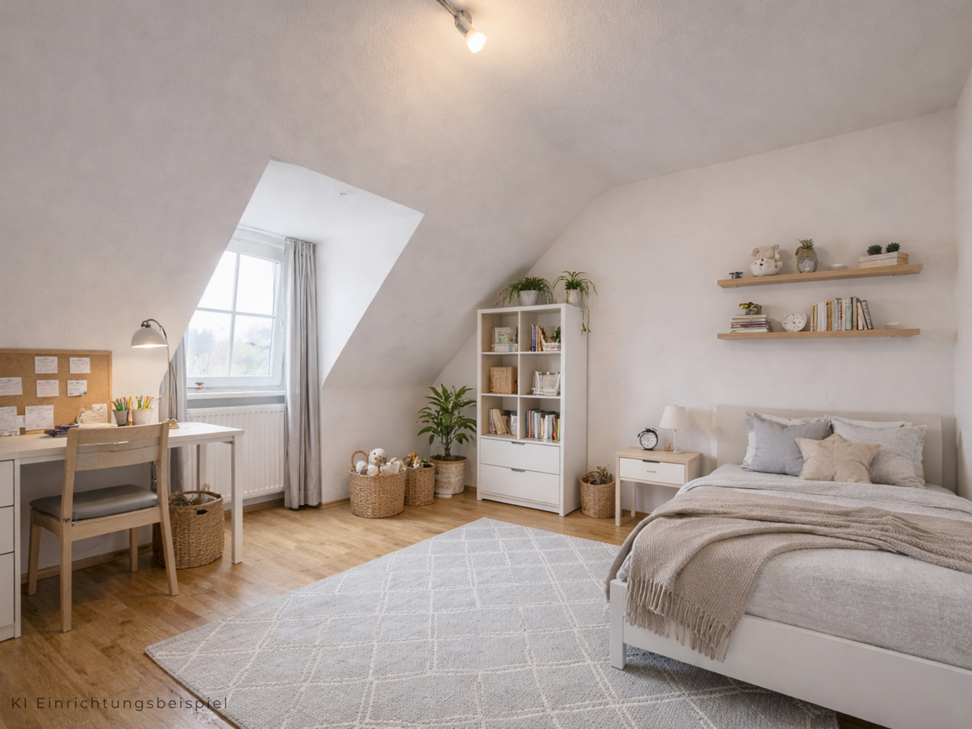 Kinderzimmer KI visualisiert