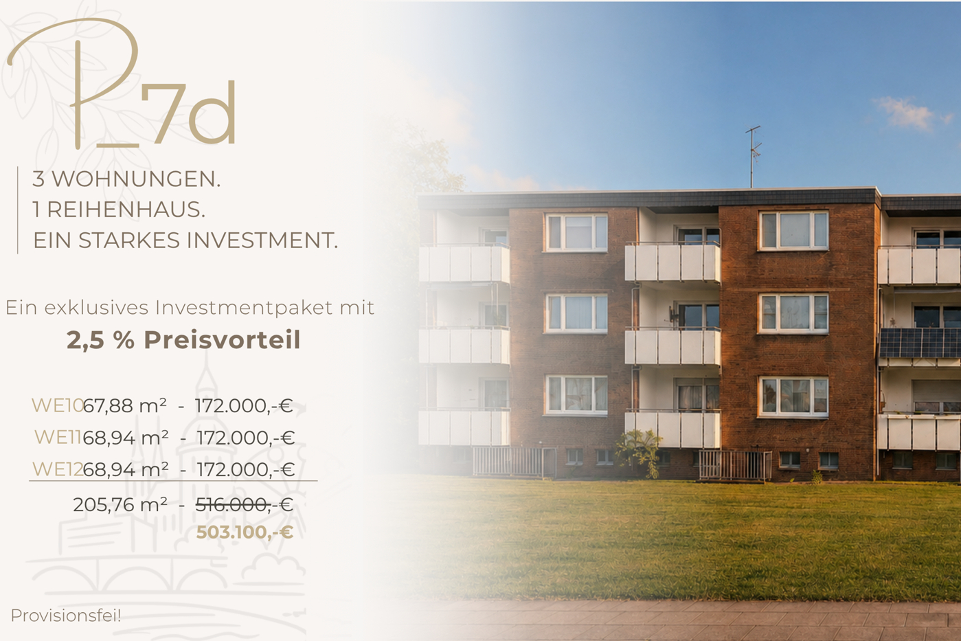 Investmentpaket - unkompliziert und Renditestark!