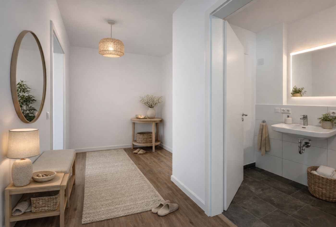 Eingangsbereich der Wohnung