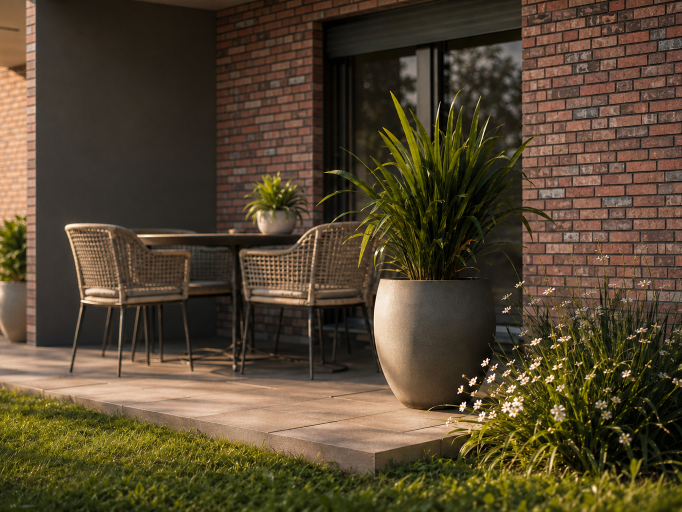 KI Visualisierung Terrasse