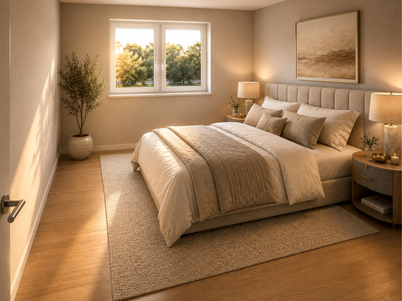 KI Visualisierung - Schlafzimmer