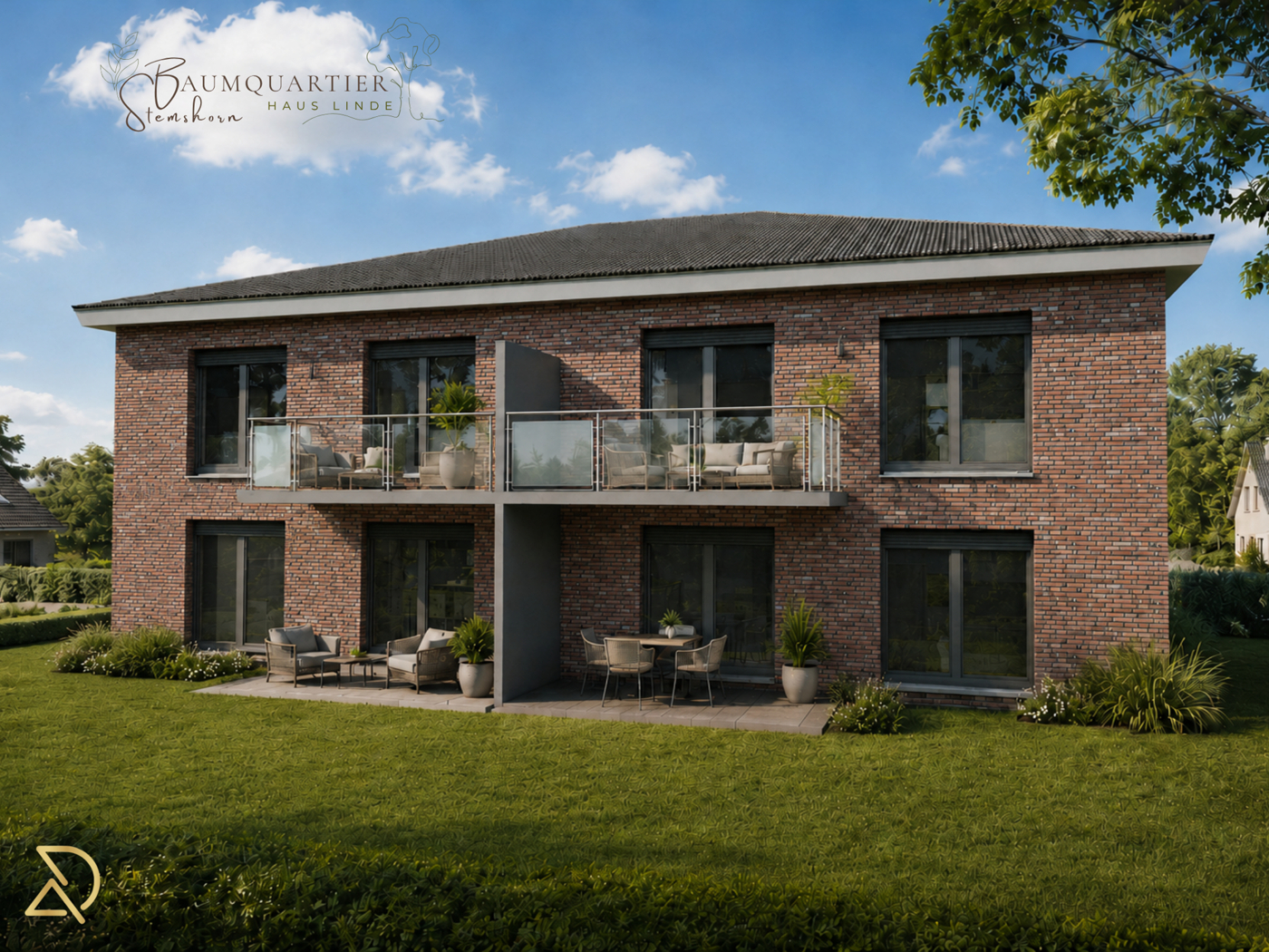 KI Visualisierung - Baumquartier Stemshorn