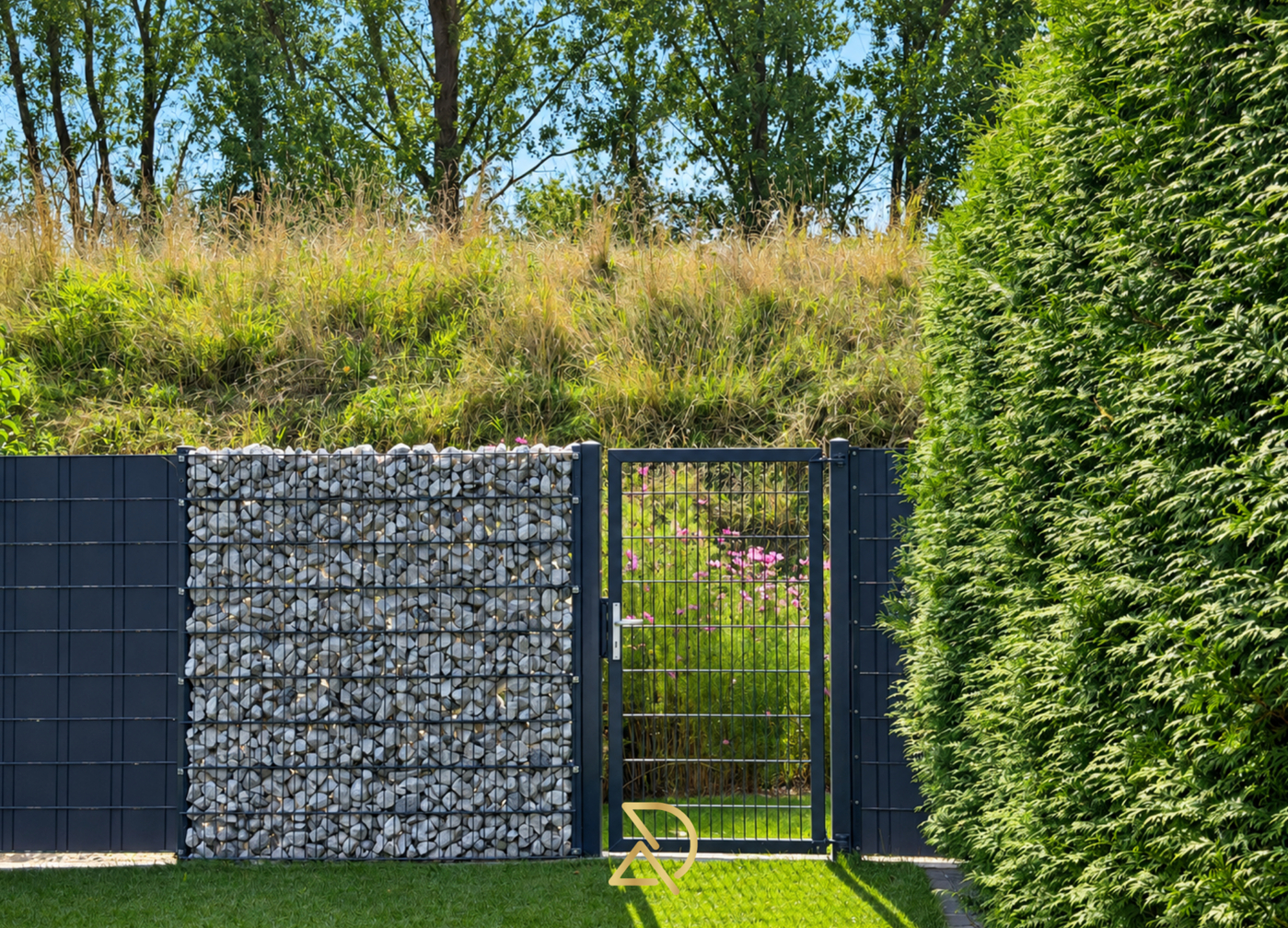 Haus links_Garten