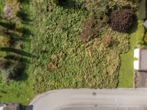 Grundstück Vogelperspektive
