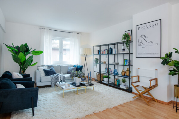 Blick in den Wohnbereich