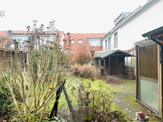 Ein Blick in den Garten