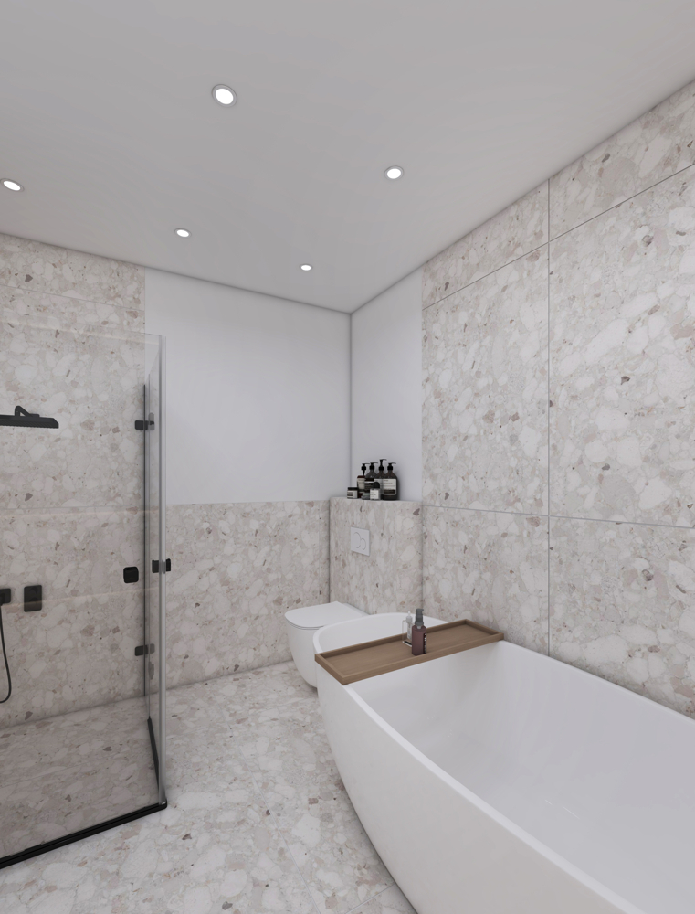 Badezimmer gerendert