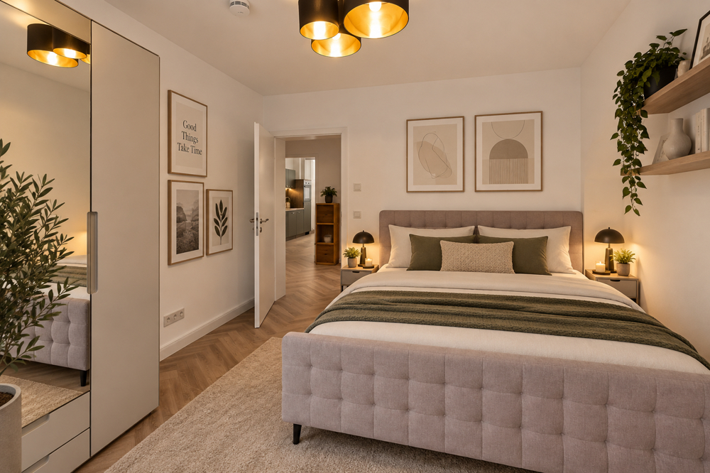 Schlafzimmer (KI generiert) 