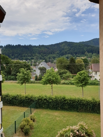 Aussicht vom Balkon