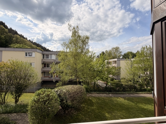 Aussicht vom Balkon