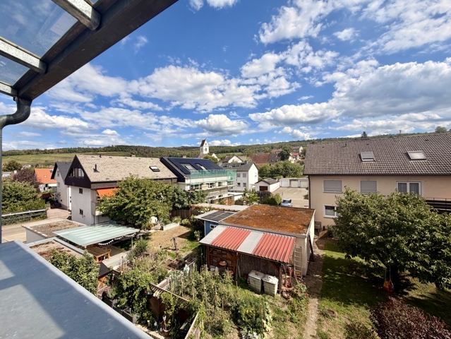 Ausblick Balkon DG