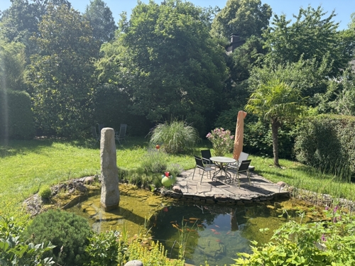 Idyllischer Teich
