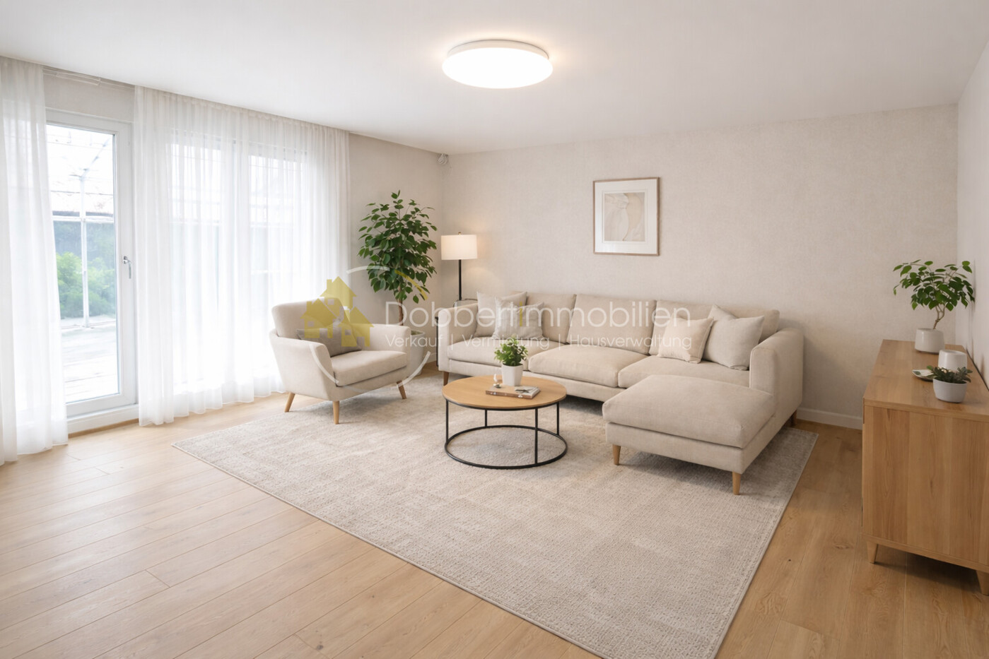 Visualisierung EG Wohnzimmer