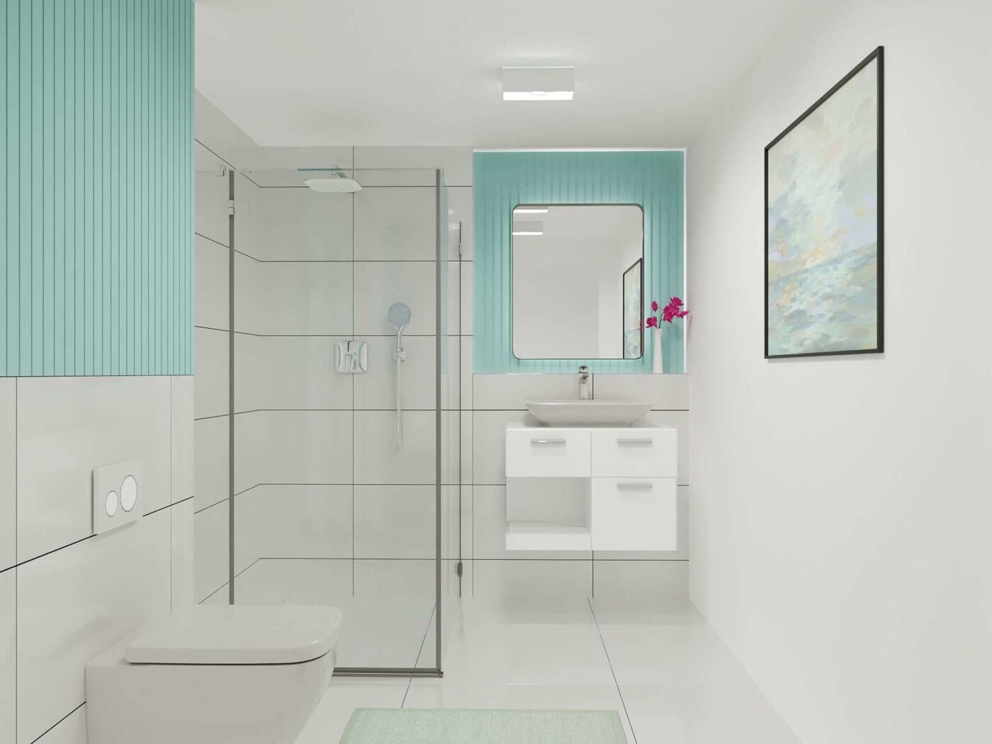 Wohnung 04_Bad_Visualisierung