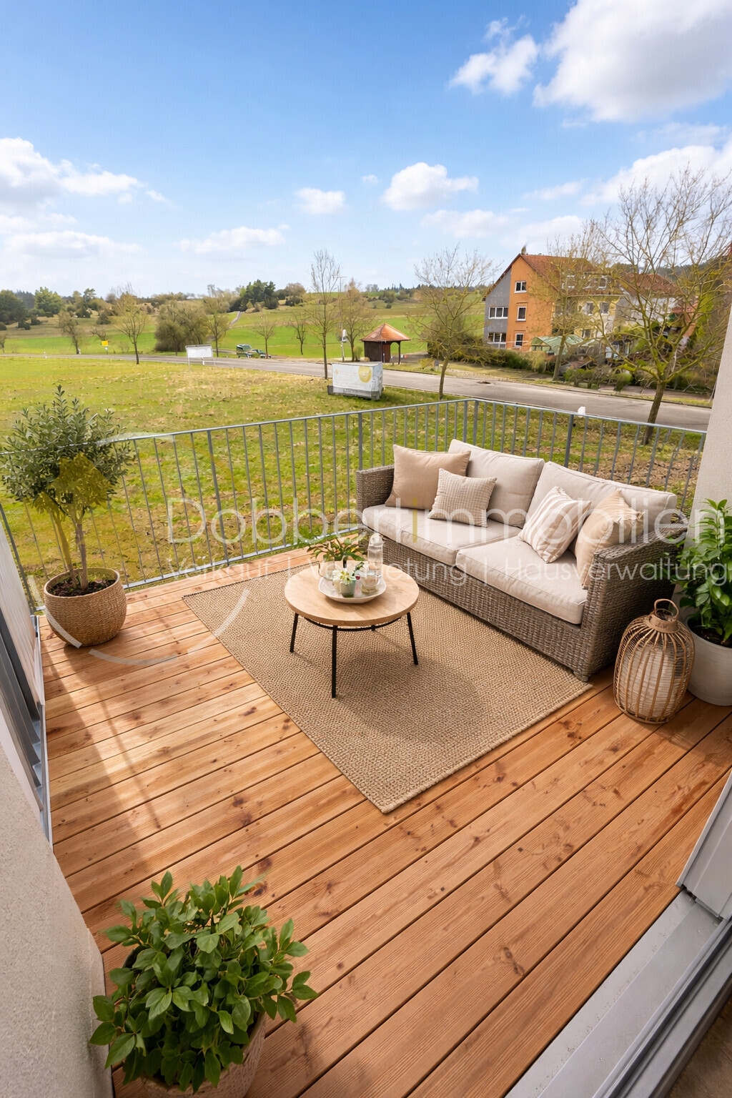 Visualisierung Balkon