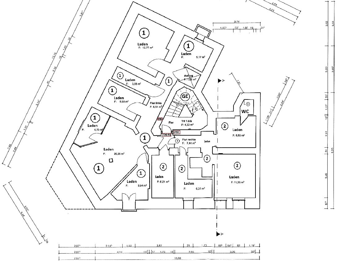 Keller 2 Gewerbeeinheiten
