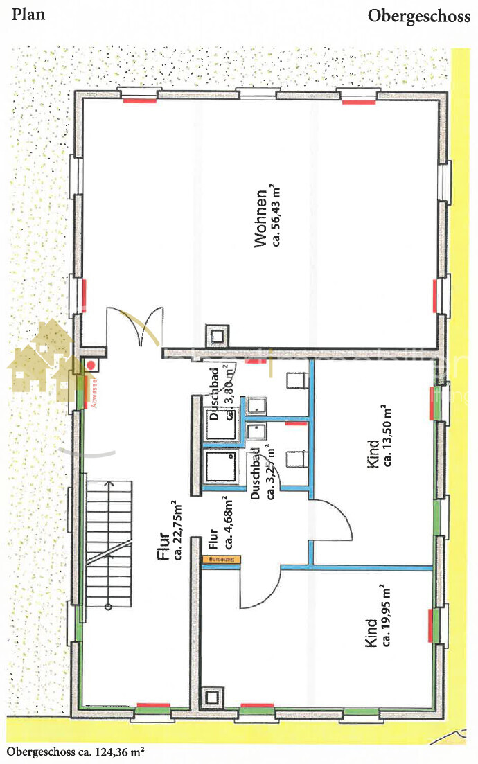 Grundriss Obergeschoss-braunsbach