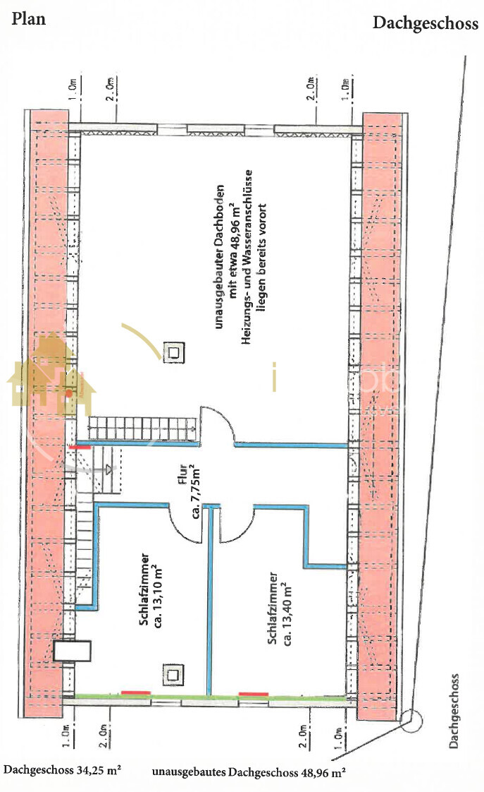 Grundriss Dachgeschoss