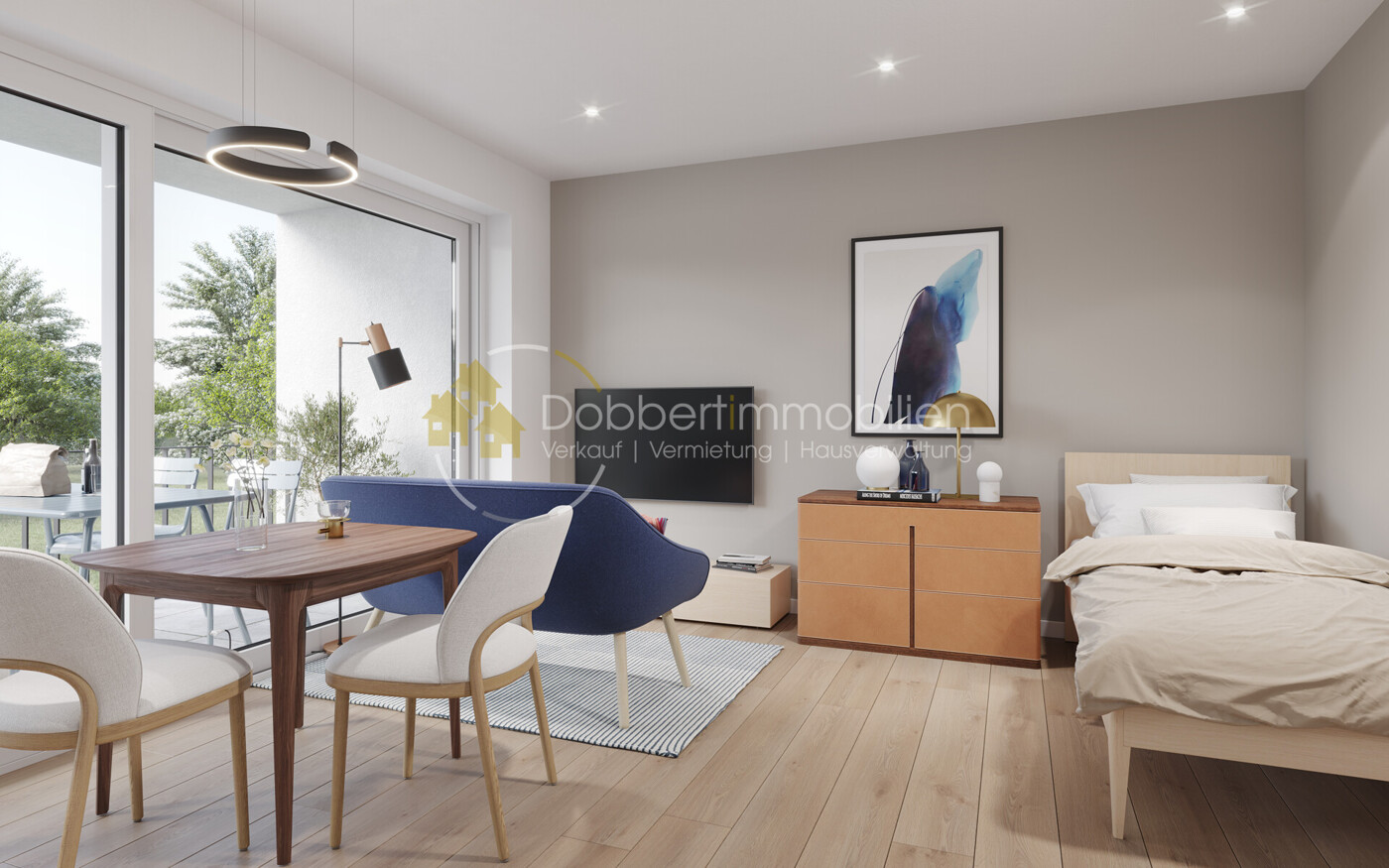 Beispielbild 1 Zimmer Wohnung Nr.16