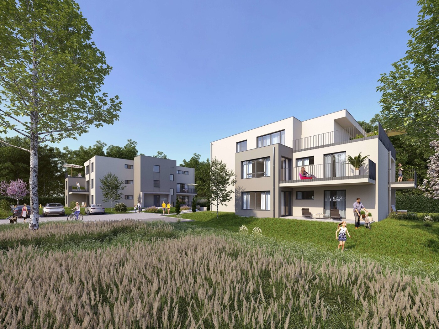 Haus A u. B Aussenansicht