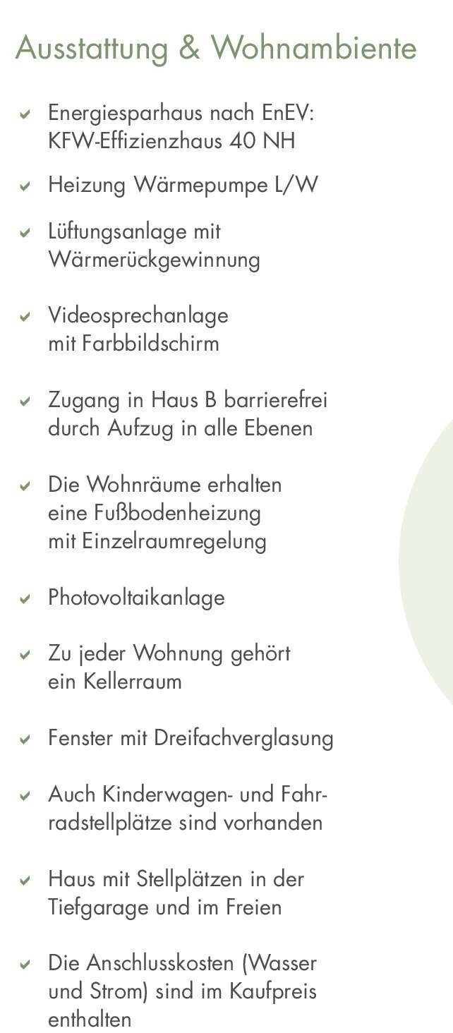Text Ausstattung KFW 40