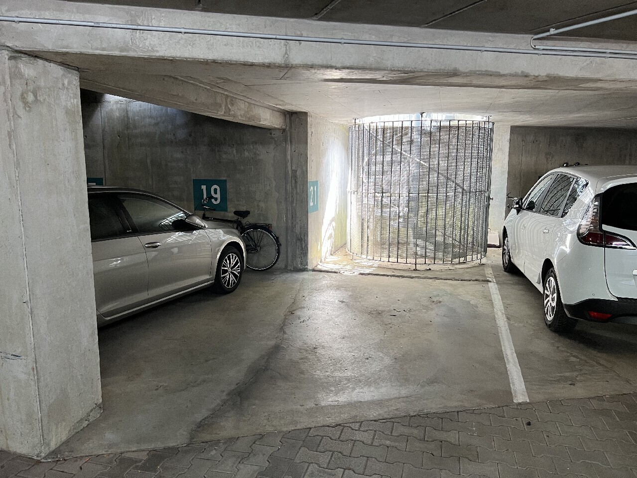 Stellplatz in der Tiefgarage